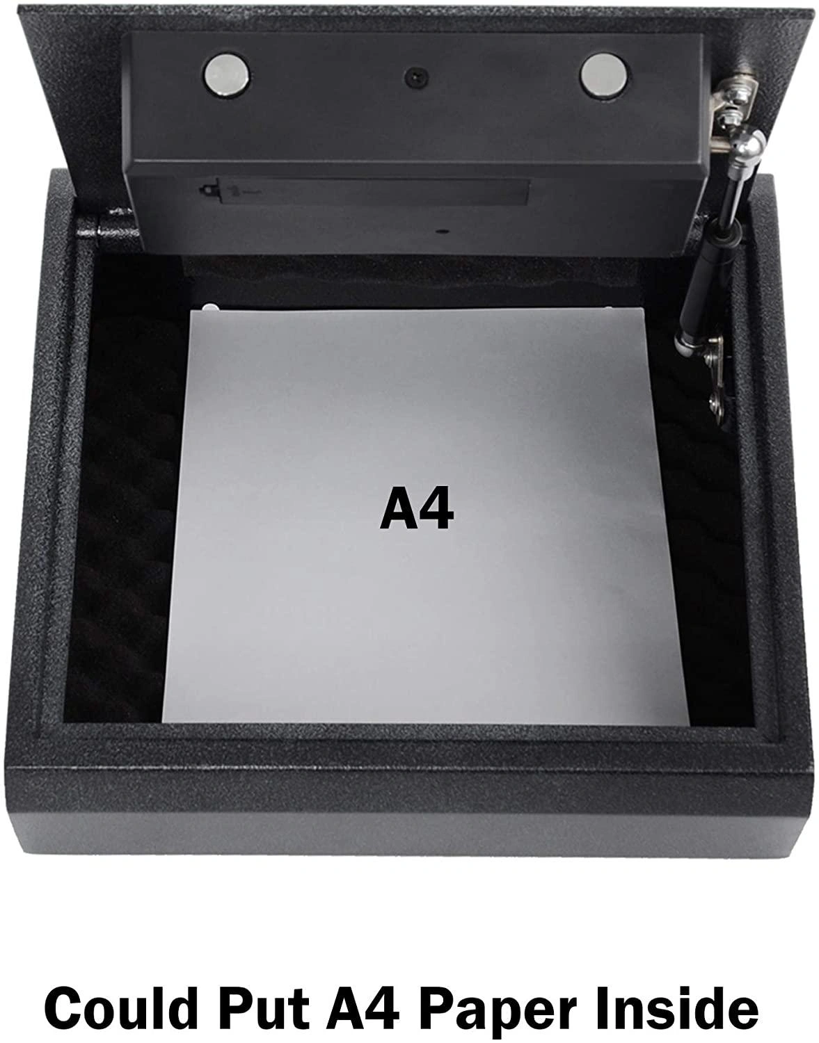 Secure Your Treasures: Heavy-Duty Wall Safe with Gas Spring Technology.